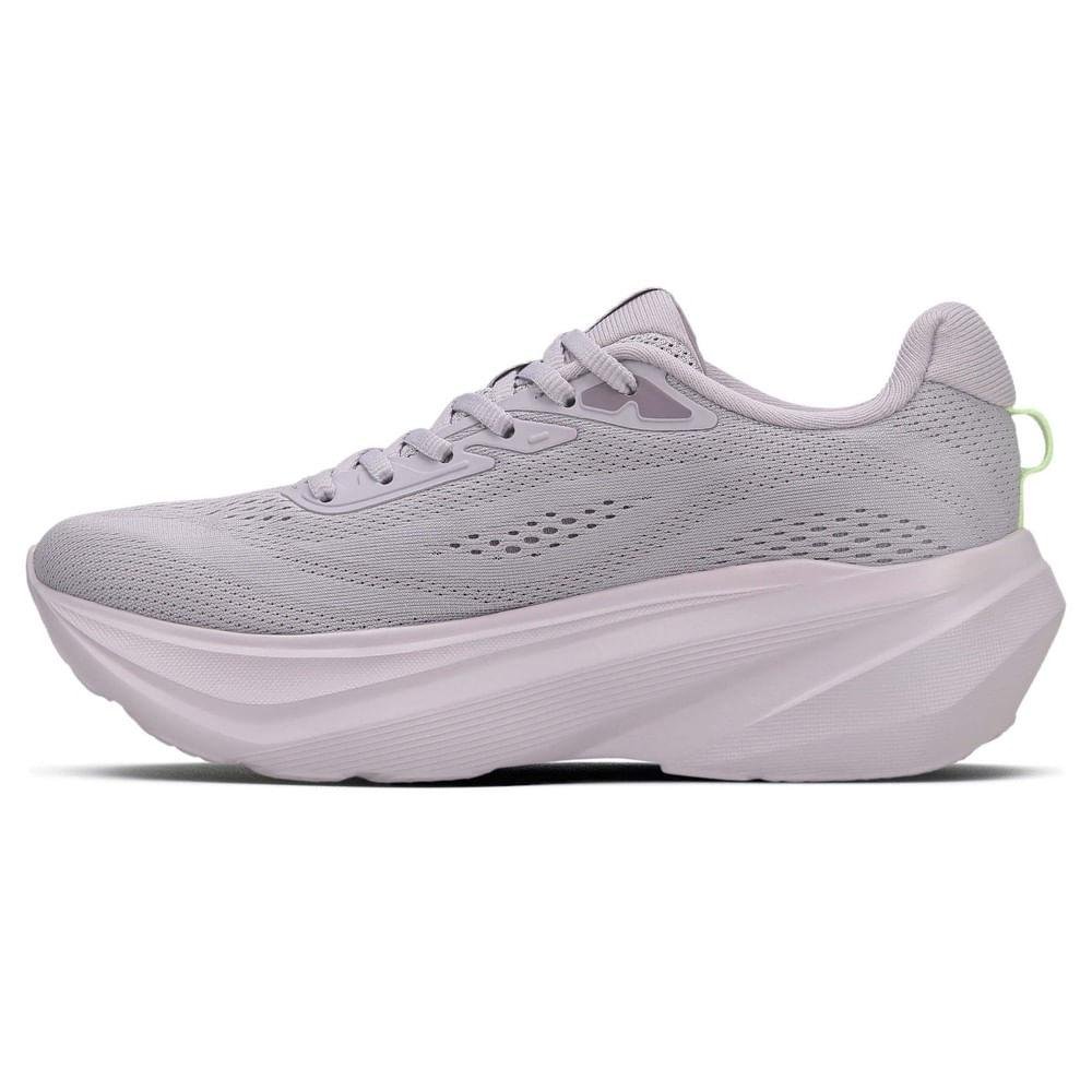 Tênis de Corrida Feminino Olympikus Grau Amortecimento Roxo 3