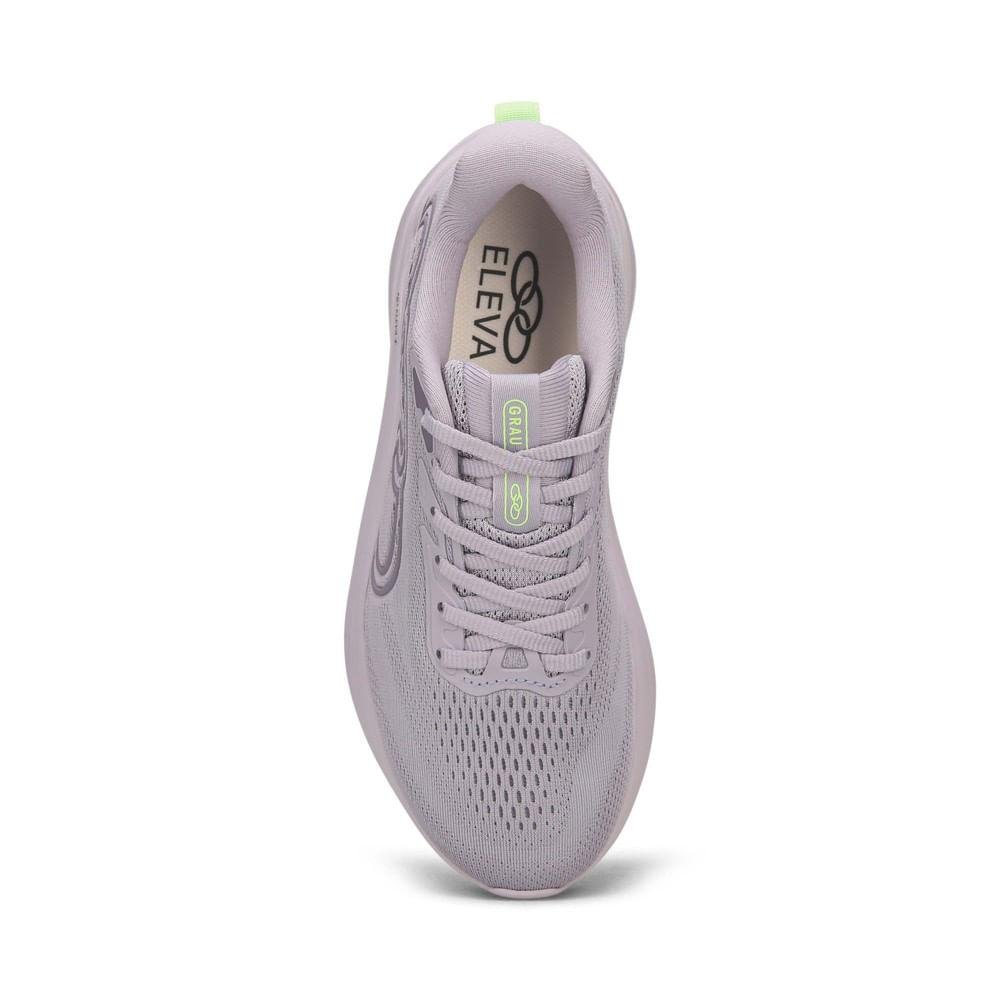 Tênis de Corrida Feminino Olympikus Grau Amortecimento Roxo 4