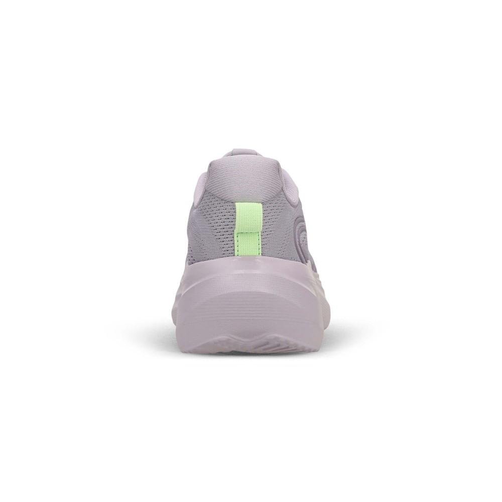 Tênis de Corrida Feminino Olympikus Grau Amortecimento Roxo 5