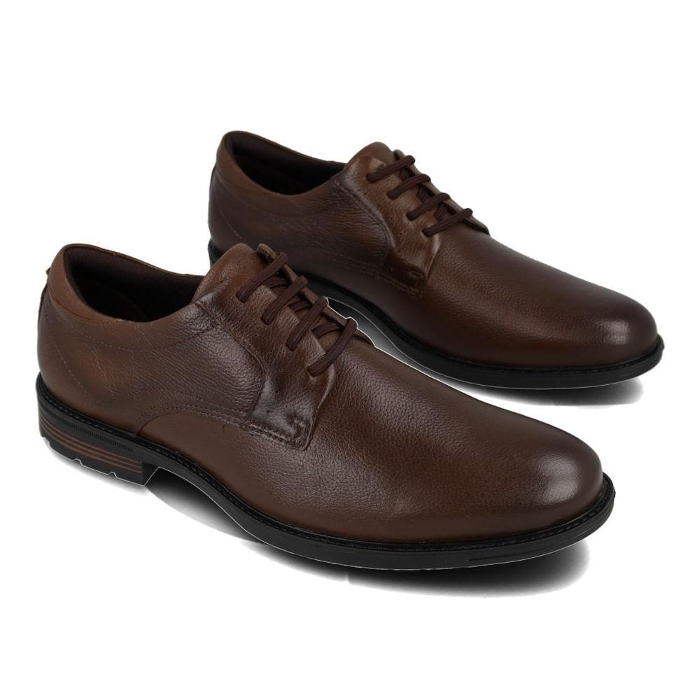 Sapato Casual Masculino Ferracini Toronto Marrom 6