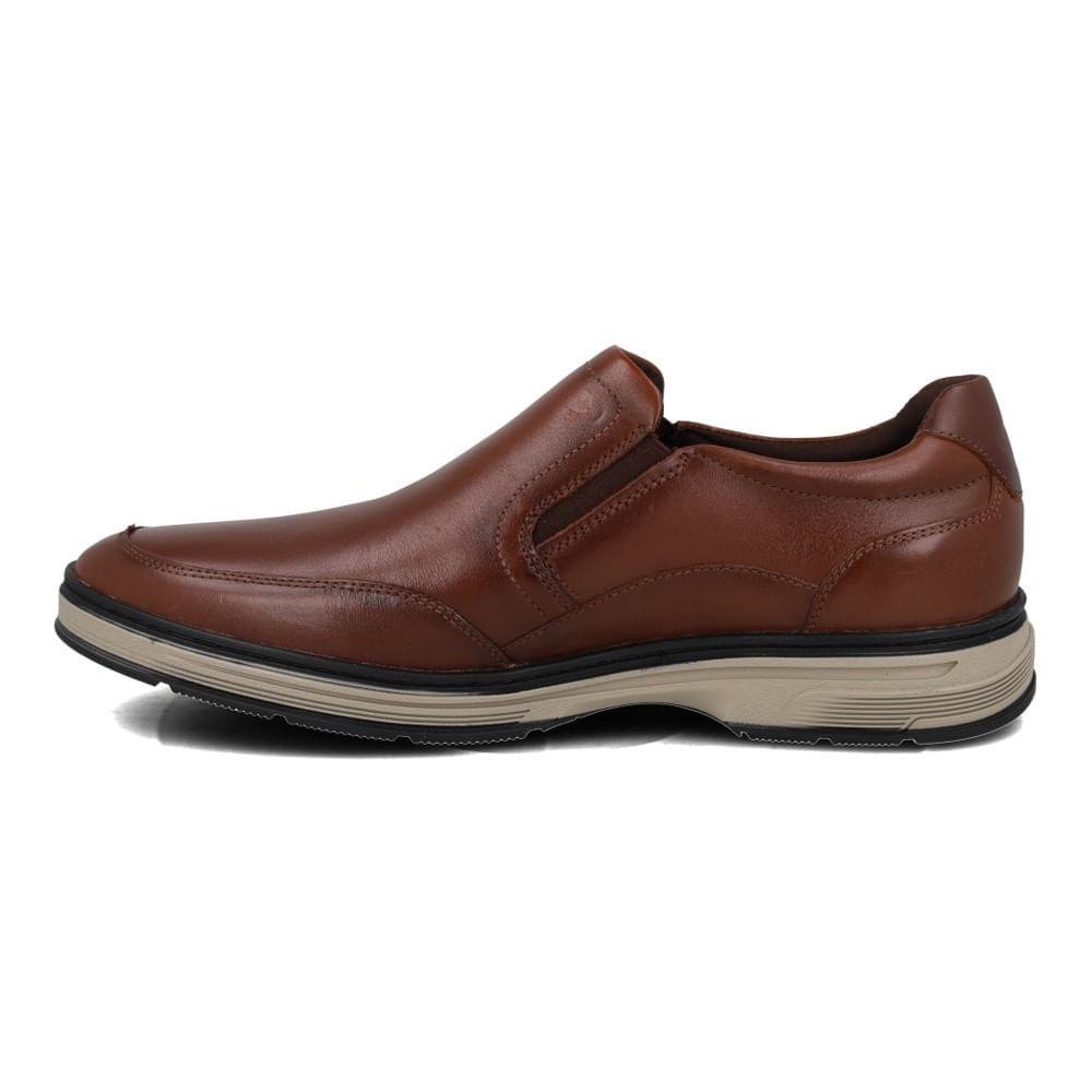 Sapato Ferracini Couro Masculino Marrom 3