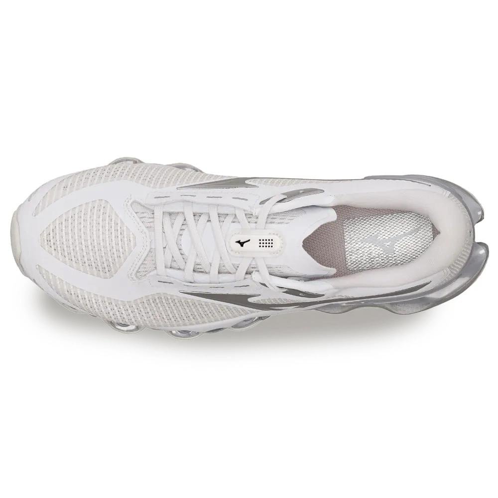 Tênis de Corrida Mizuno Wave Prophecy 15 Masculino Branco 4