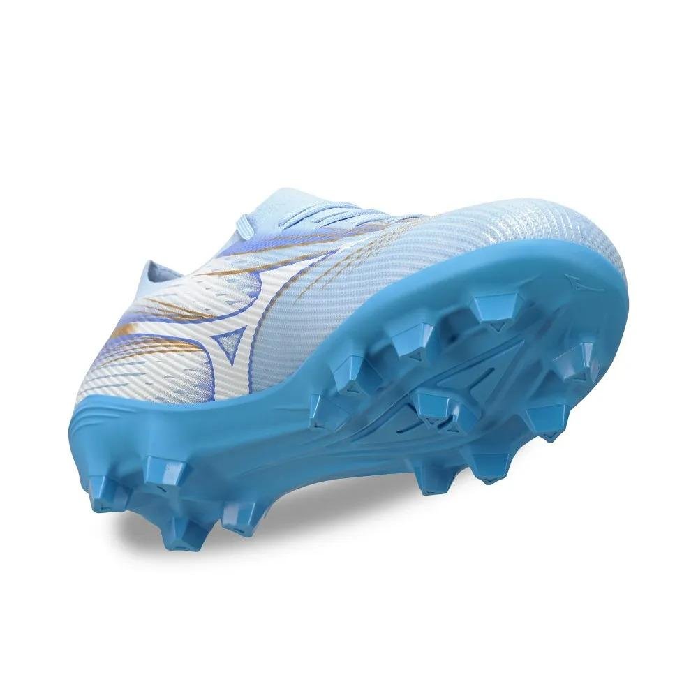 Chuteira Mizuno Alpha Club MD Masculina Campo Azul 5