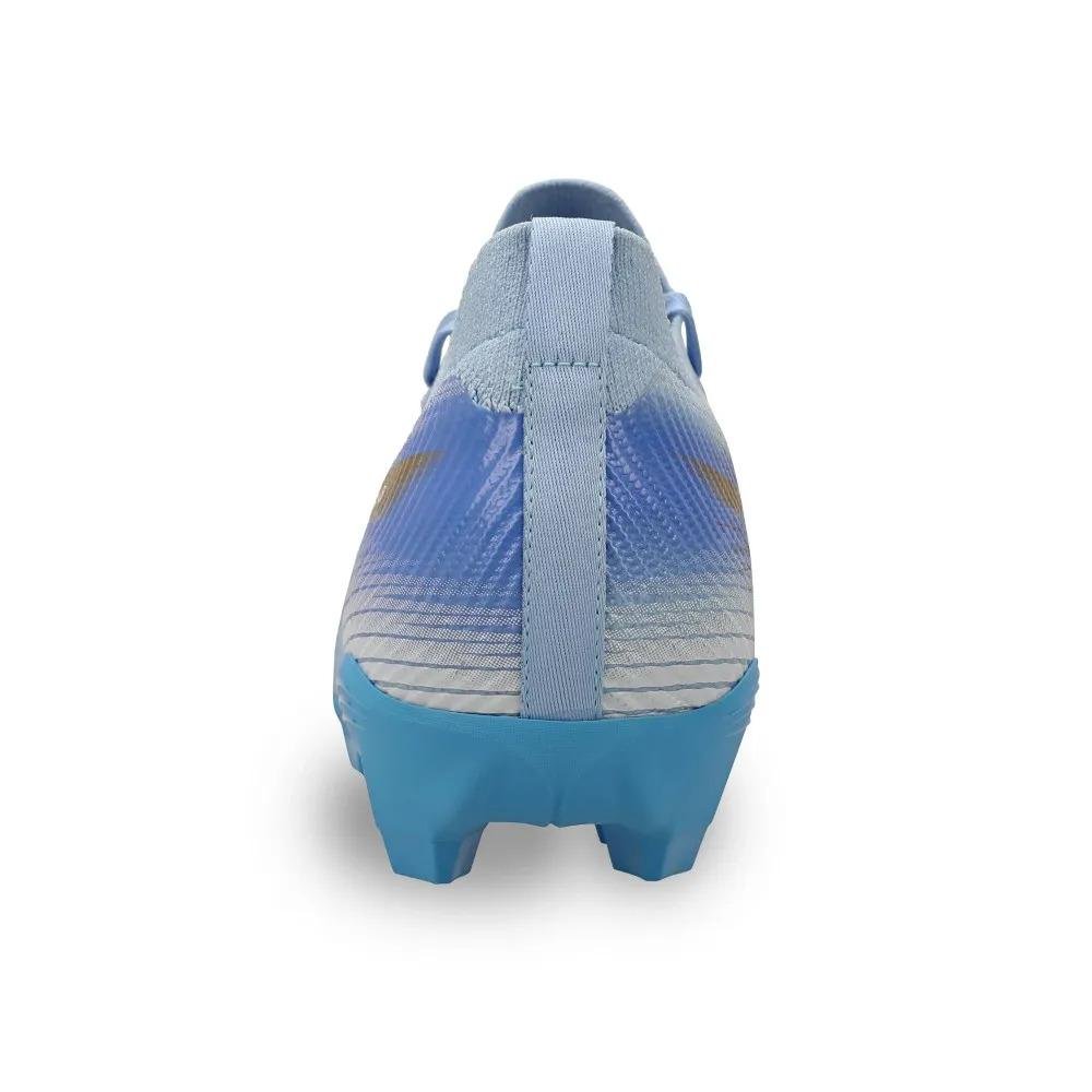 Chuteira Mizuno Alpha Club MD Masculina Campo Azul 7