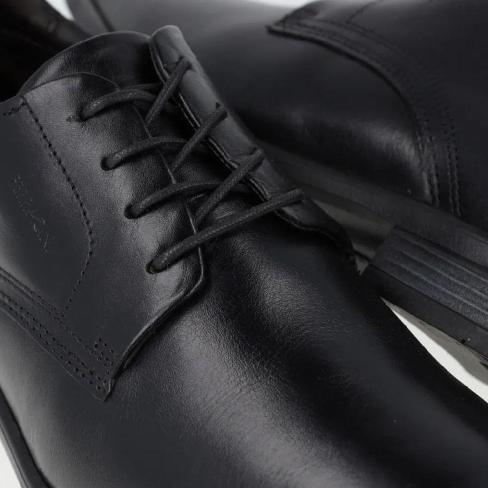 Sapato Social Masculino Ferracini Gold Lux Couro Preto 4