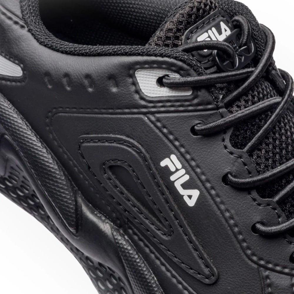 Tênis Casual Infantil Fila Venture Tracer Cinza 3