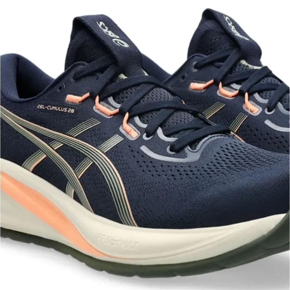 Tênis Asics Gel Cumulus 28 Masculino Corrida Azul 5