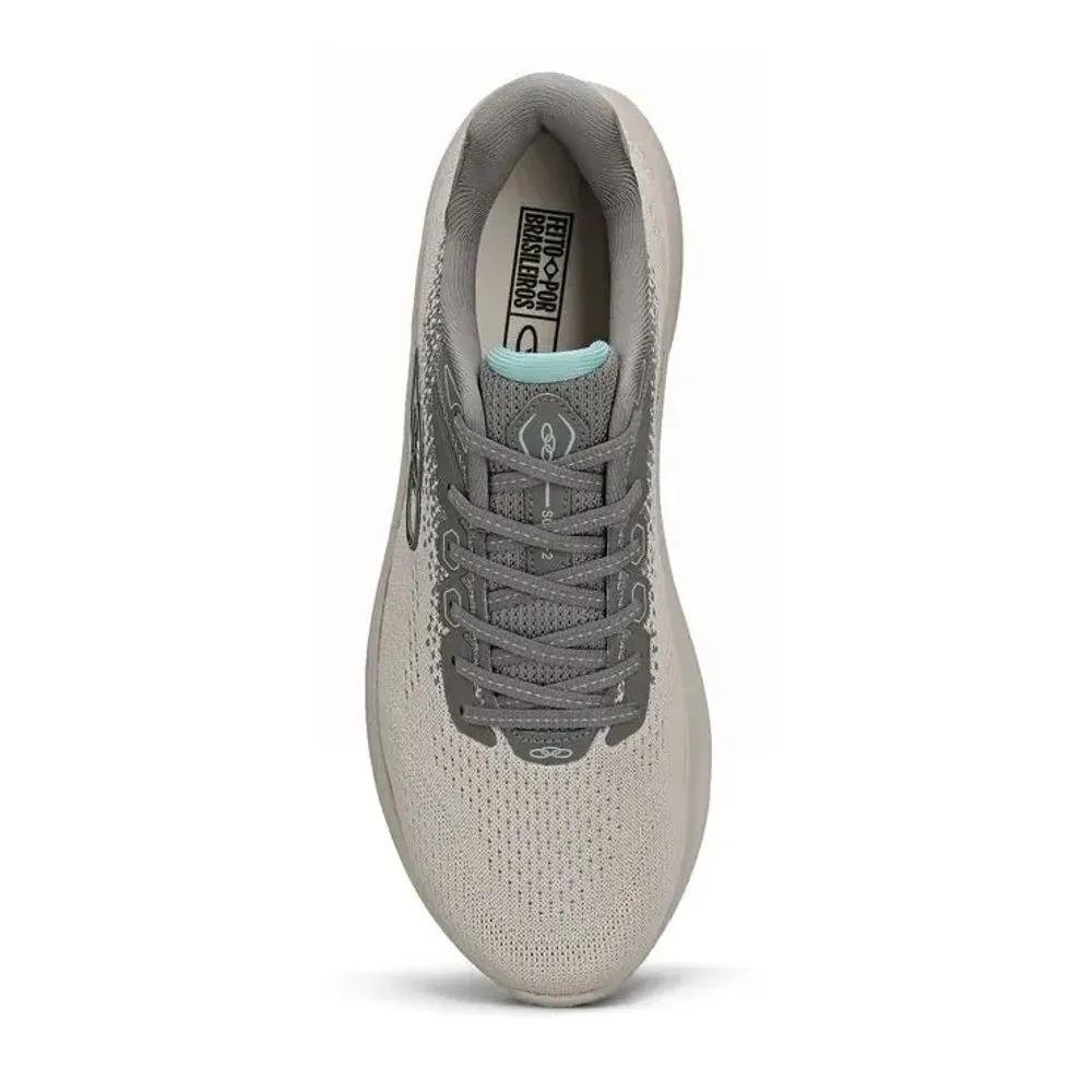 Tênis Olympikus Soma 2 Masculino Corrida Treino Eleva+ Cinza 4