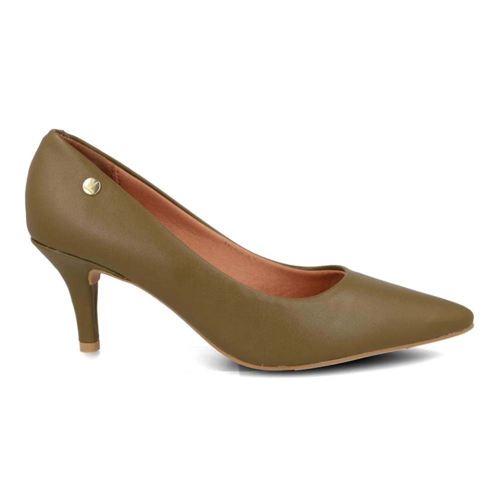 Scarpin Salto Fino Vizzano Pelica Feminino