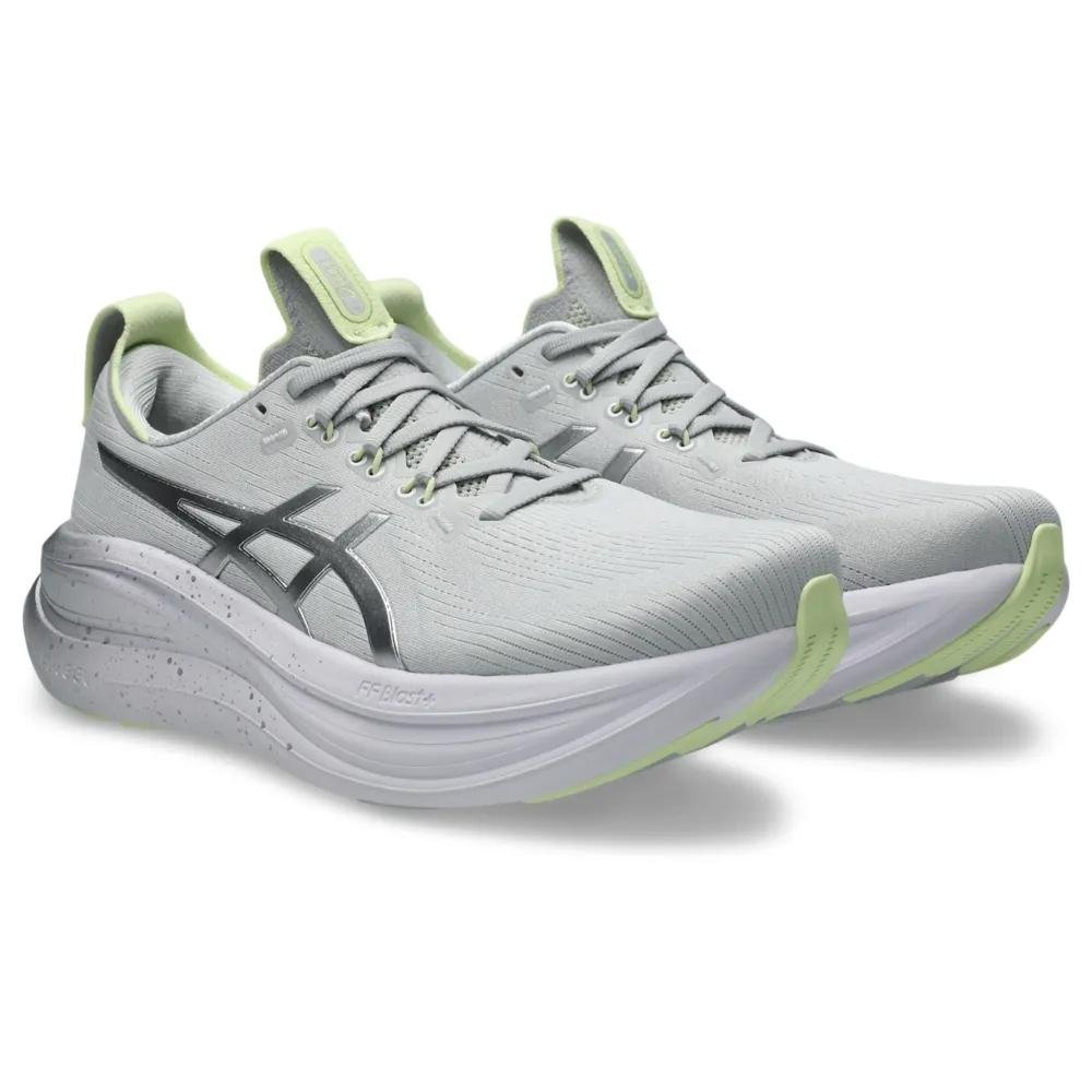 Tênis de Corrida Masculino Asics Gel-Nimbus 28 Platinum Cinza 2