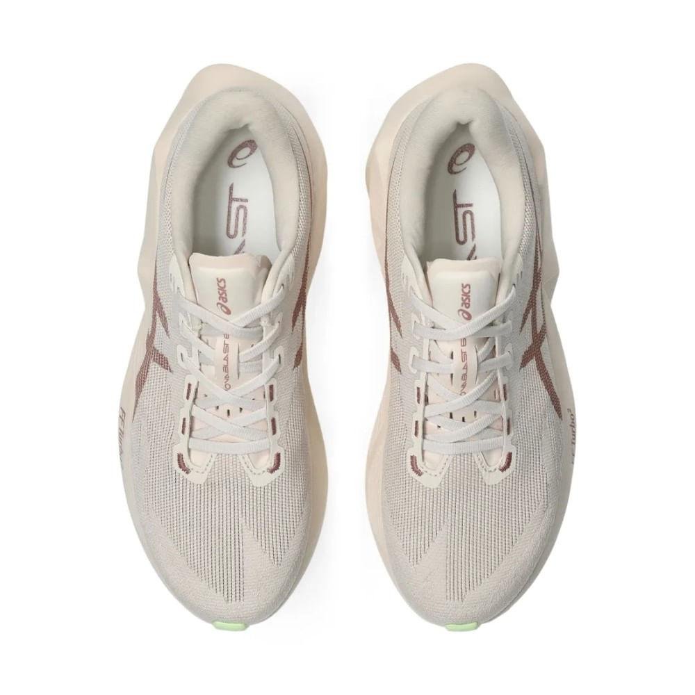 Tênis Esportivo Masculino Asics Novablast 6 Bege 6