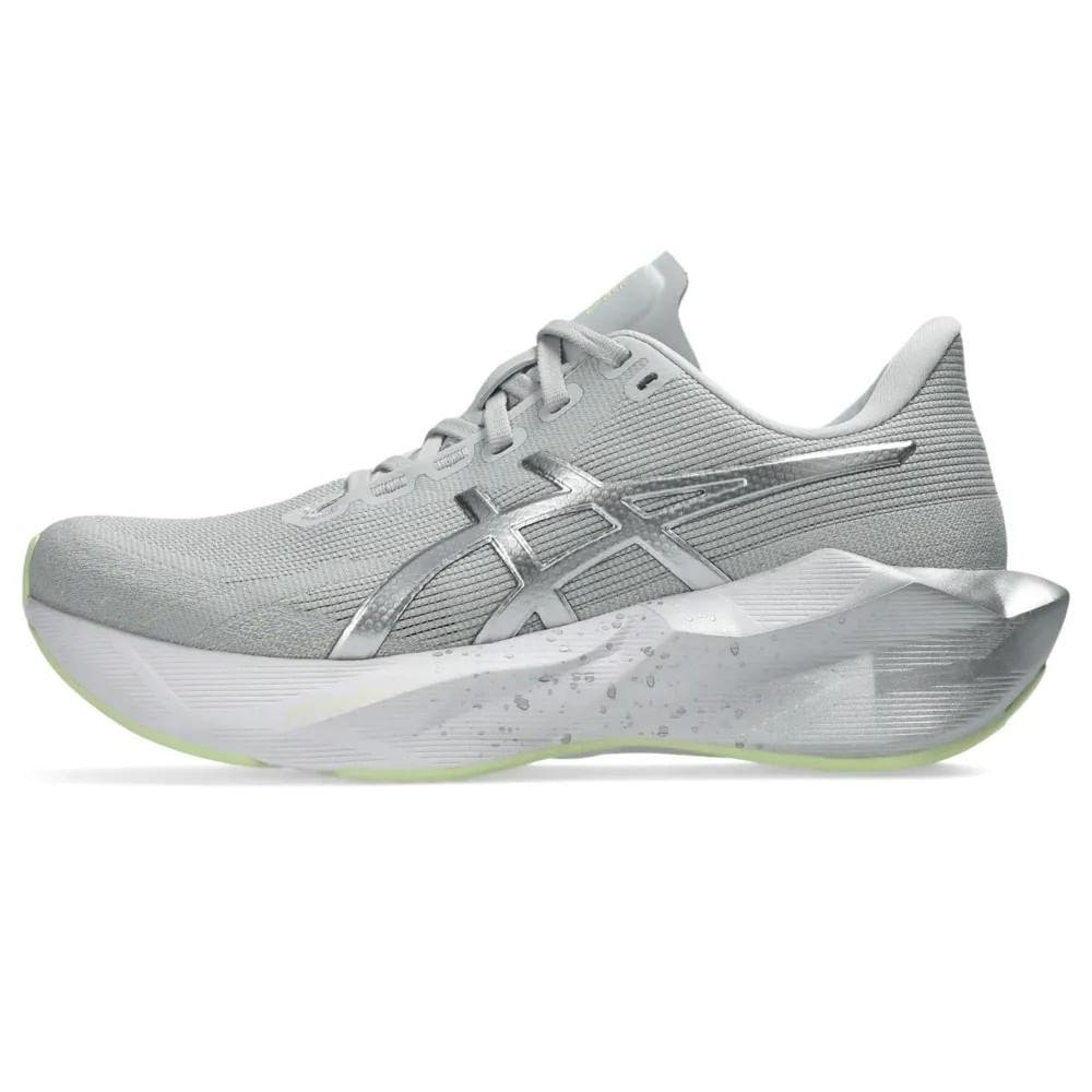 Tênis Asics Novablast 6 Corrida Unissex Amortecimento Cinza 2