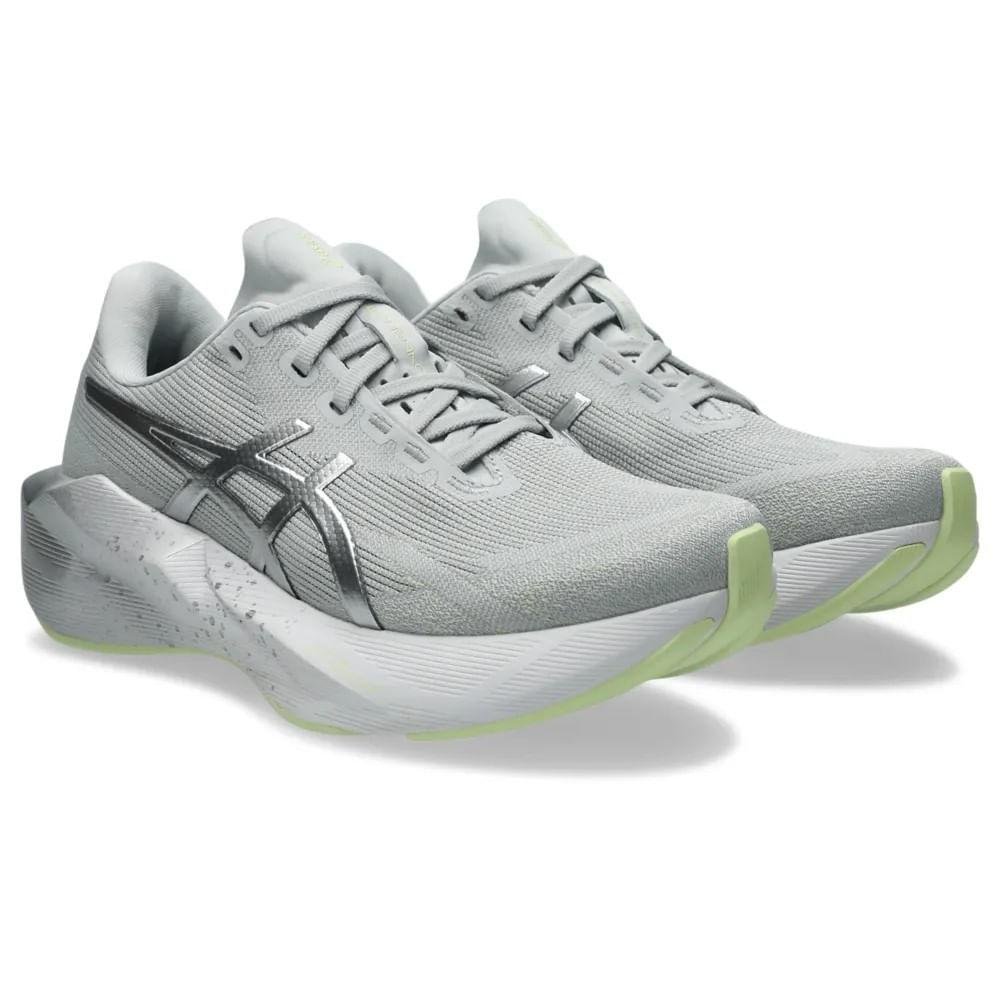 Tênis Asics Novablast 6 Corrida Unissex Amortecimento Cinza 3