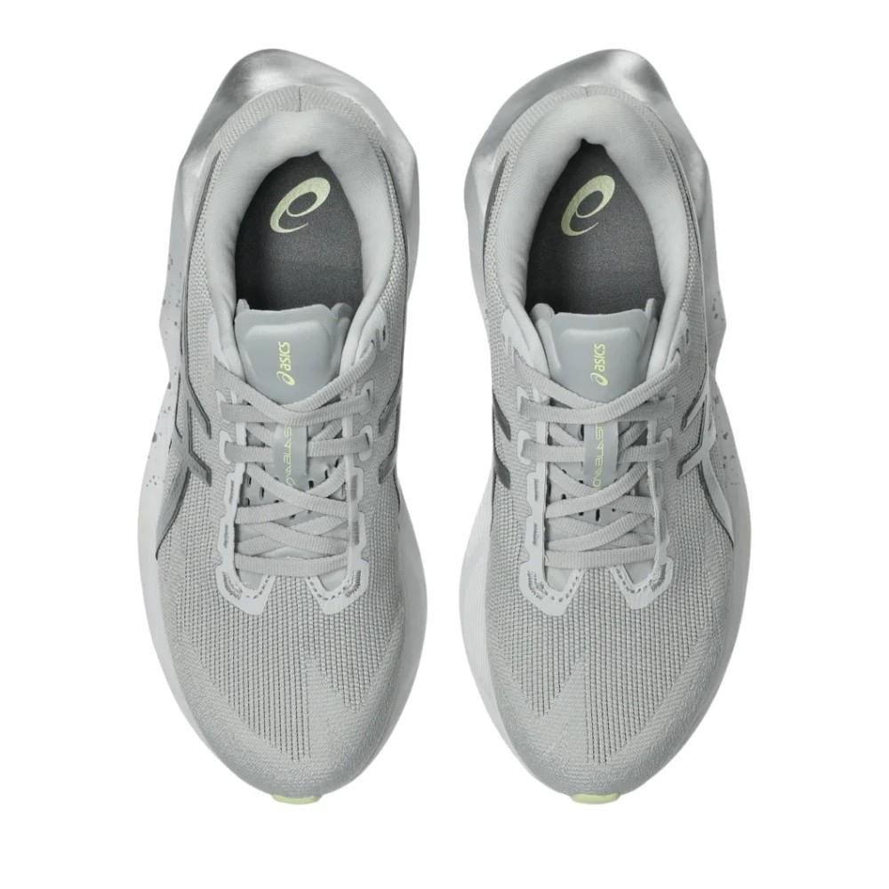 Tênis Asics Novablast 6 Corrida Unissex Amortecimento Cinza 6