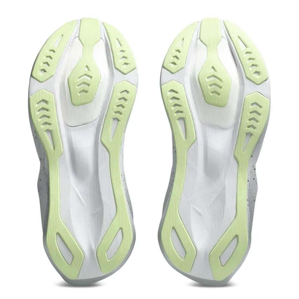 Tênis Asics Novablast 6 Corrida Unissex Amortecimento Cinza 8