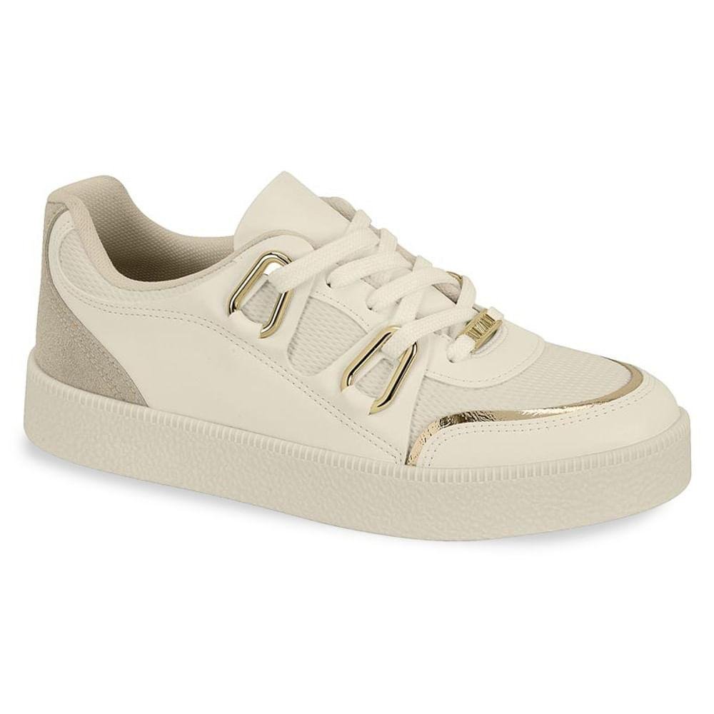Tênis Casual Vizzano Gold Details Feminino