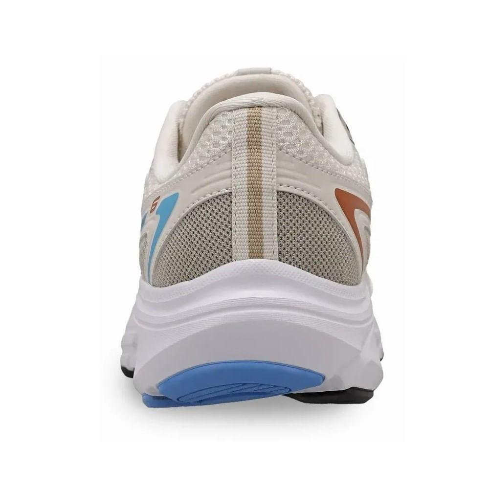 Mizuno Wave Hawk 6 Tênis Esportivo Feminino Softier Foam Bege 6