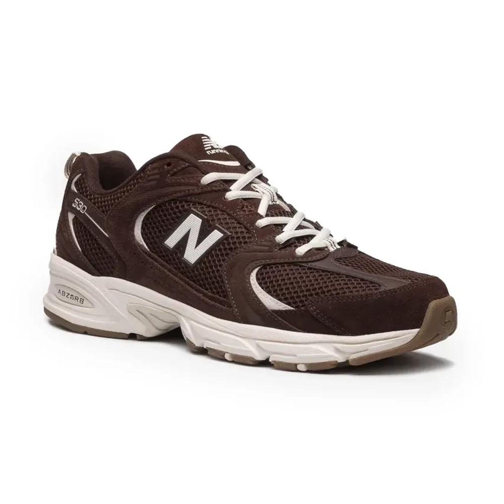 Tênis Casual New Balance 530 Feminino Marrom 2