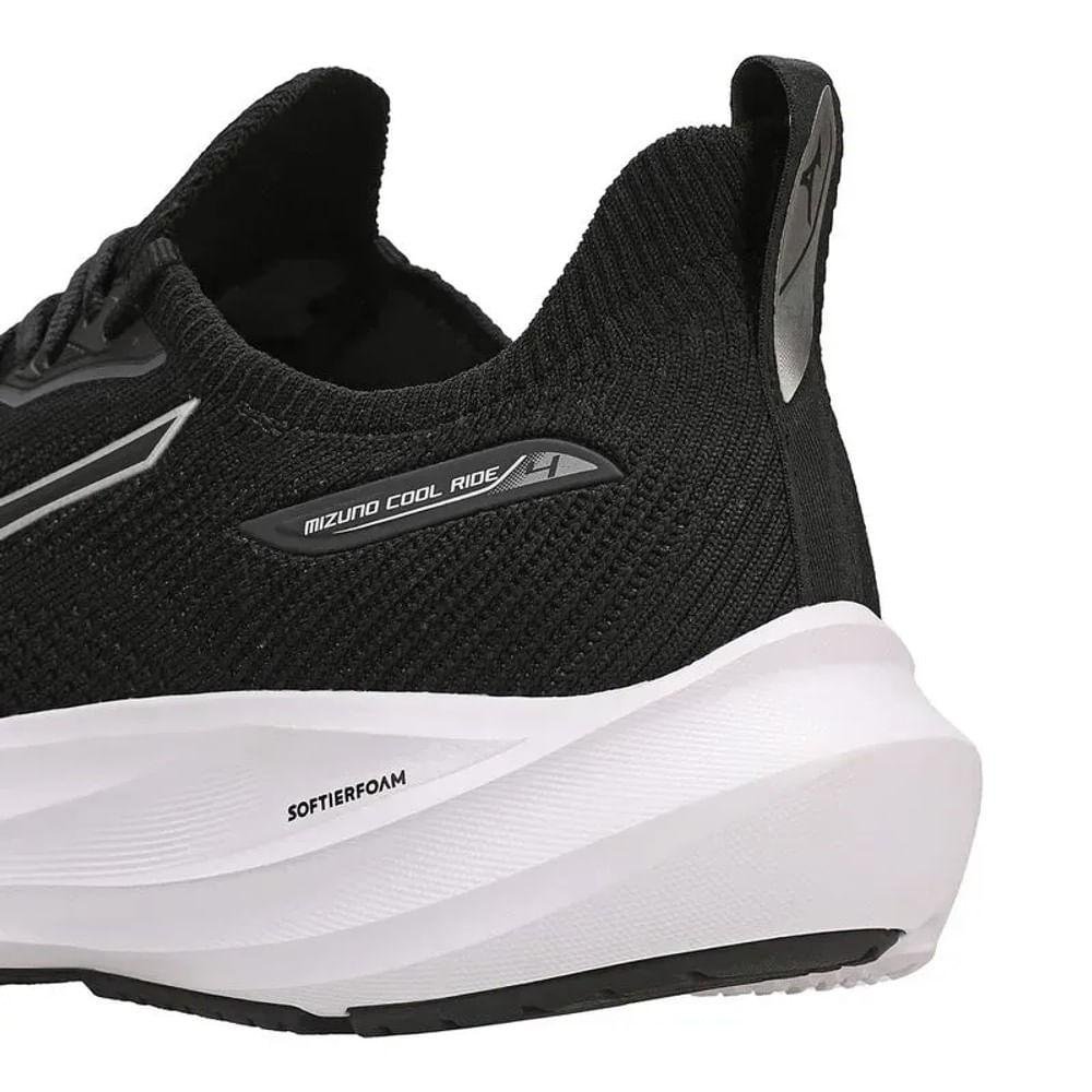 Tênis de Corrida Mizuno Cool Ride 4 Unissex Preto 5