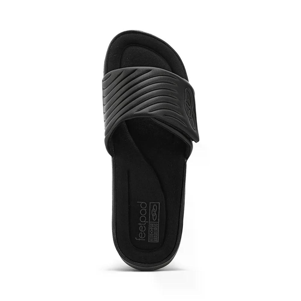 Chinelo Slide Olympikus Melbourne 2 Unissex Preto 5