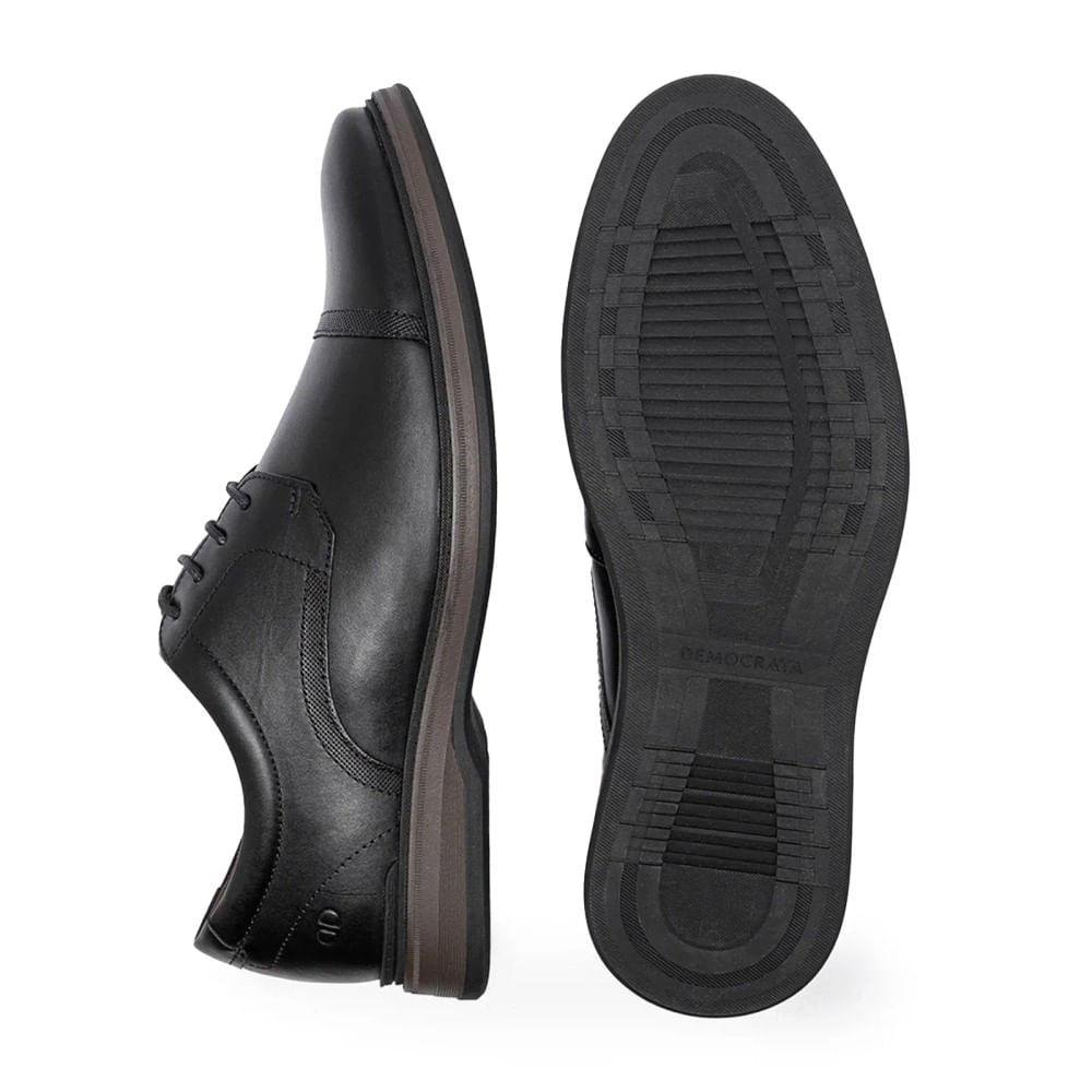 Sapato Social Democrata Noah Masculino Preto 4