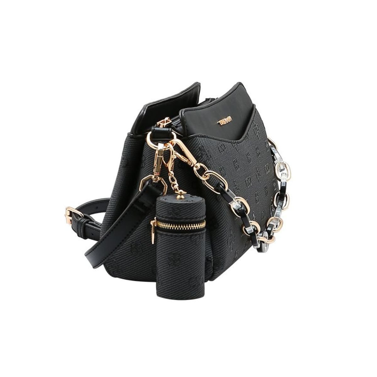 Bolsa Feminina Chenson Monograma Atemporal 3485416 Preto Preto 2