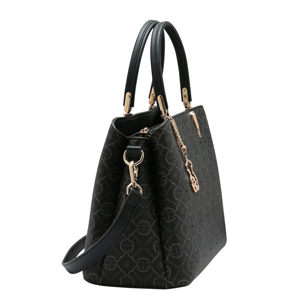 Bolsa Casual Feminina Chenson Classic Cristal 3485354 Preto Preto 2