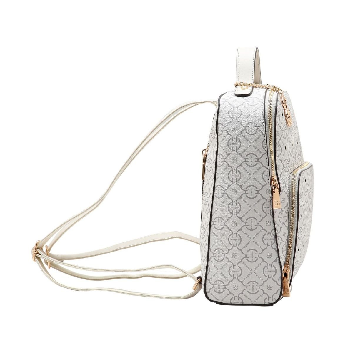 Mochila Feminina Chenson Classic Cristal Luxo 8485353 Off White Off White 2