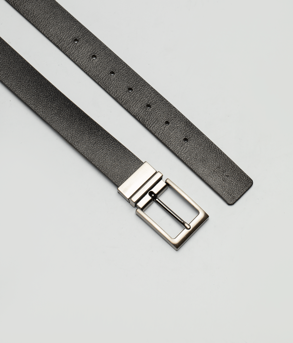 Cinto Dupla Face Masculino Preto/marrom