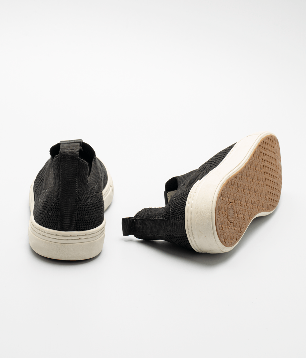 Tenis Knit Masculino Preto Preto 3