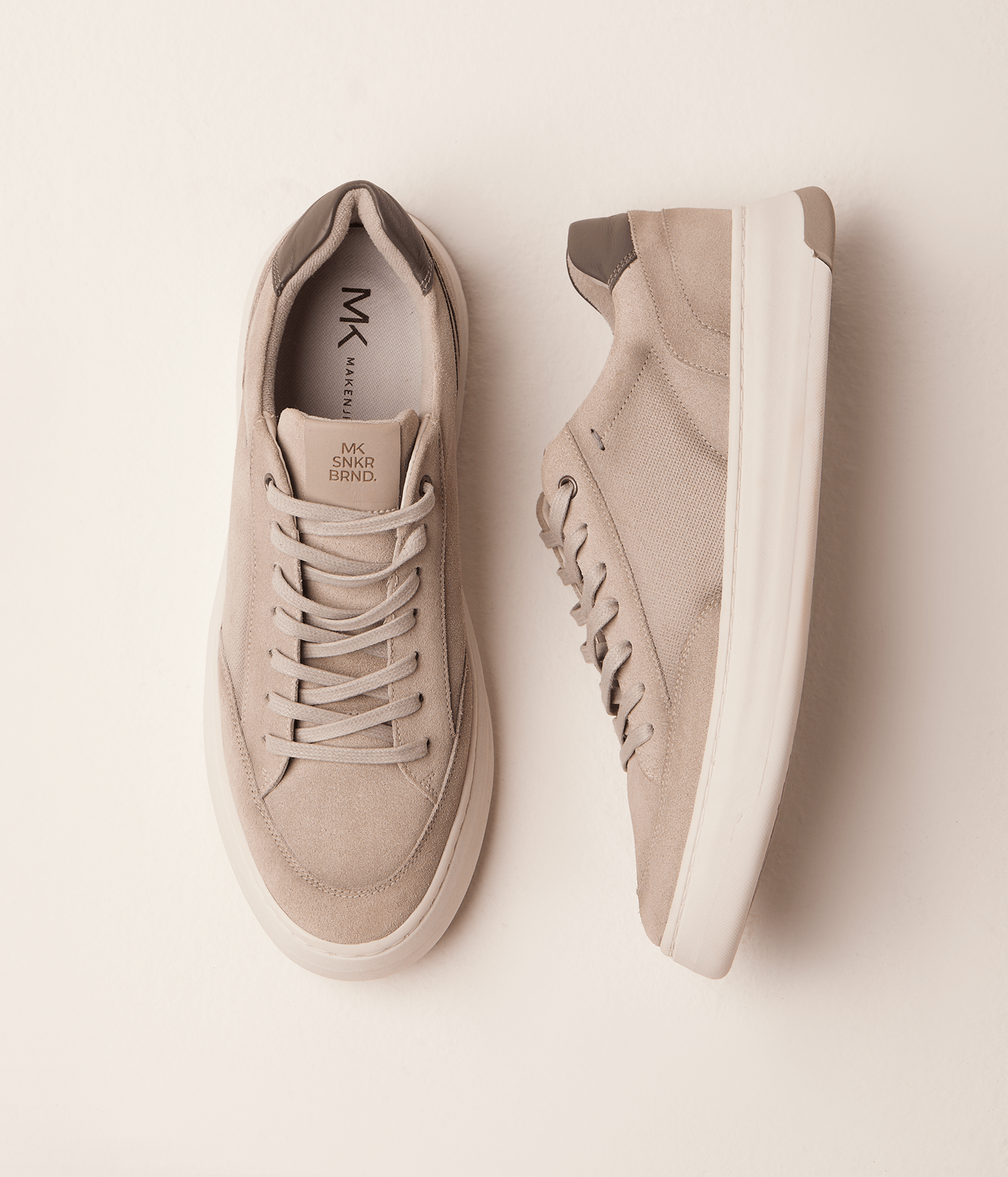 Sapatenis Suede Super Light Masculino Cinza Bege/Cinza 2