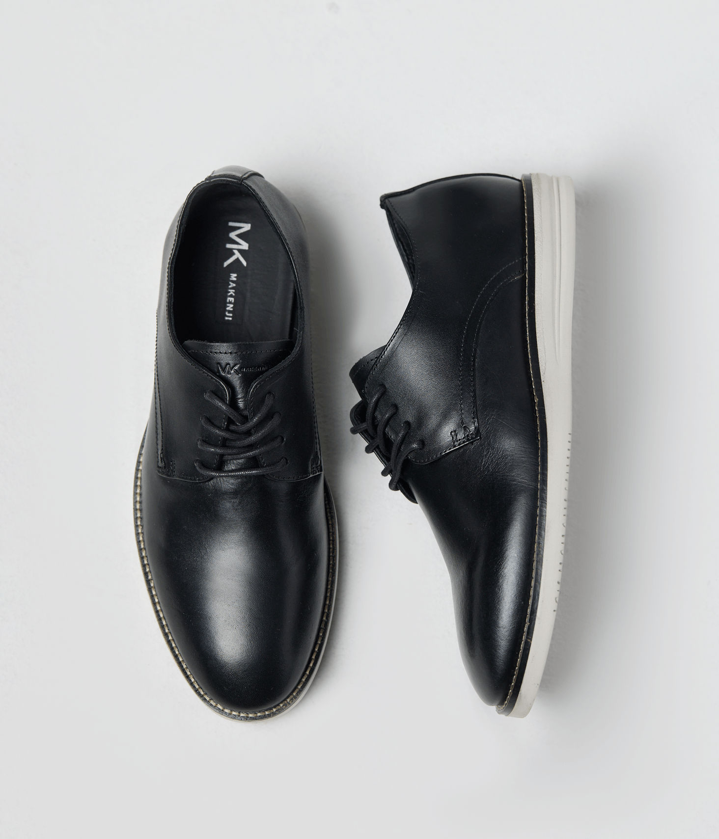 Sapato De Couro Napa Suica Masculino Preto Preto 2