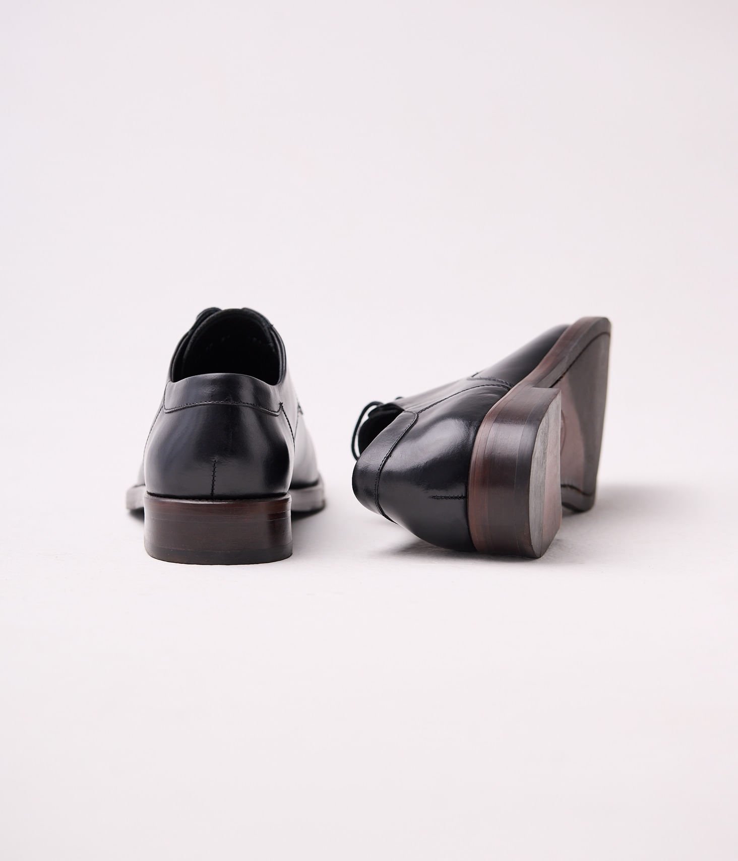 Sapato Makenji Social Com Recorte Masculino Preto Preto 3