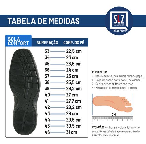 Sapato Masculino Social Couro Confortavel Sola Borracha Preto 10