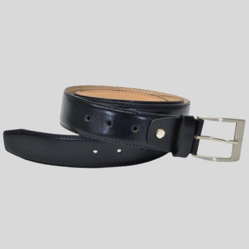 Cinto Social De Couro Legitimo Masculino Preto Cafe Fivela Preto 3