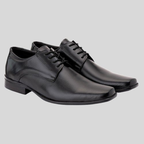 Sapato Social Masculino Preto Couro Cadarco Confort Leve Preto 5