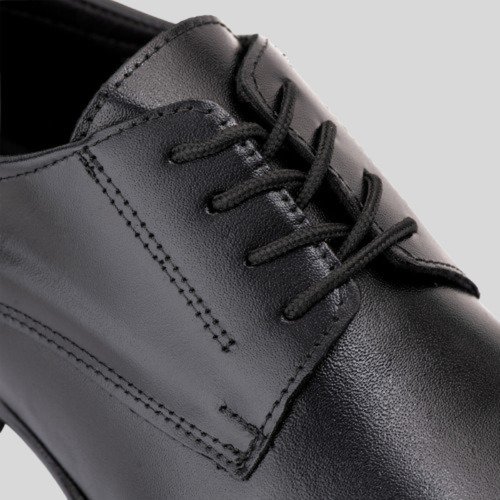 Sapato Social Masculino Preto Couro Cadarco Confort Leve Preto 6