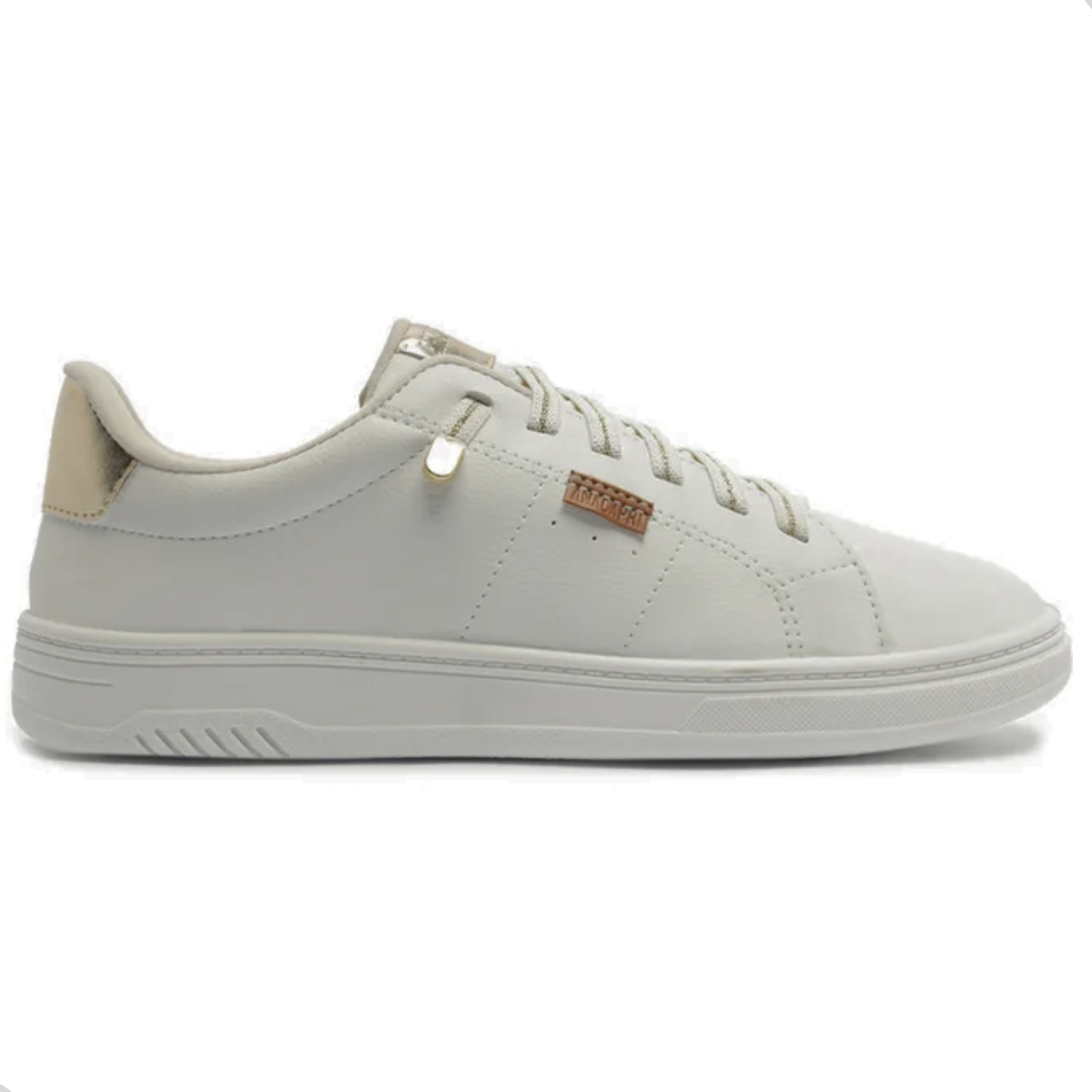 TENIS ANACAPRI C30704 0002 Branco/Ouro 1