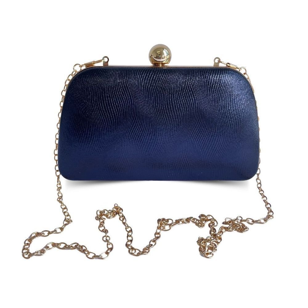 Bolsa Clutch Carteira De Festa Blogueira Ostentação Cris Azul 2