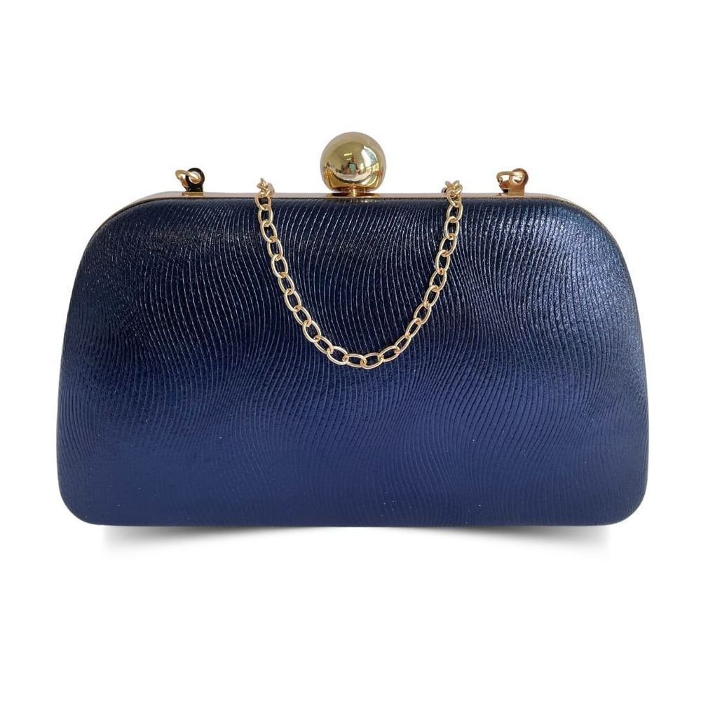 Bolsa Clutch Carteira De Festa Blogueira Ostentação Cris Azul 5