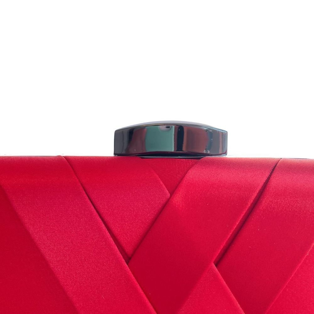 Bolsa Clucth Carteira De Festa Blogueira Ostentação Vera Vermelho 4