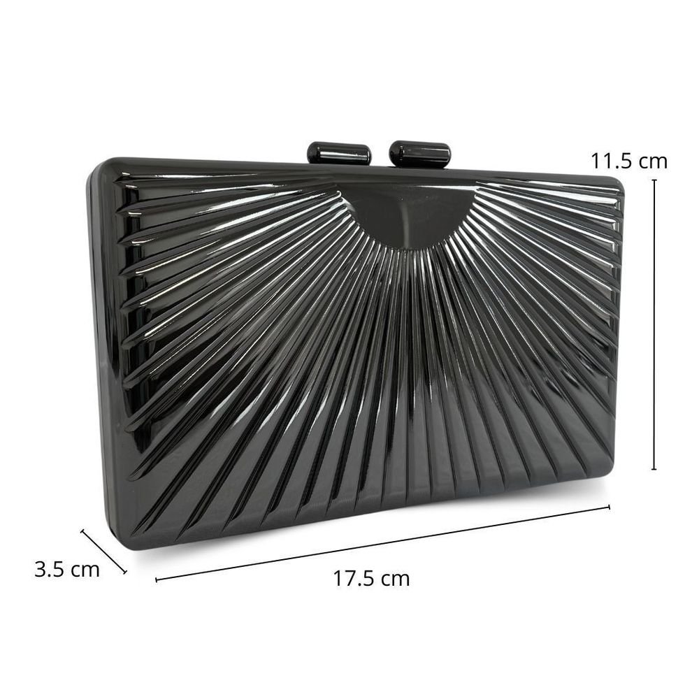 Bolsa Clutch Carteira De Festa Blogueira Ostentação Alane Chumbo 3