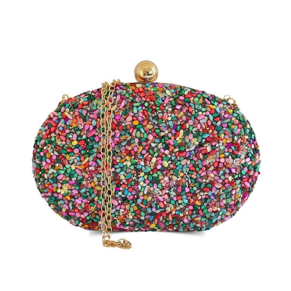 Bolsa Clutch Carteira De Festa Blogueira Ostentação Maria Rosa 4