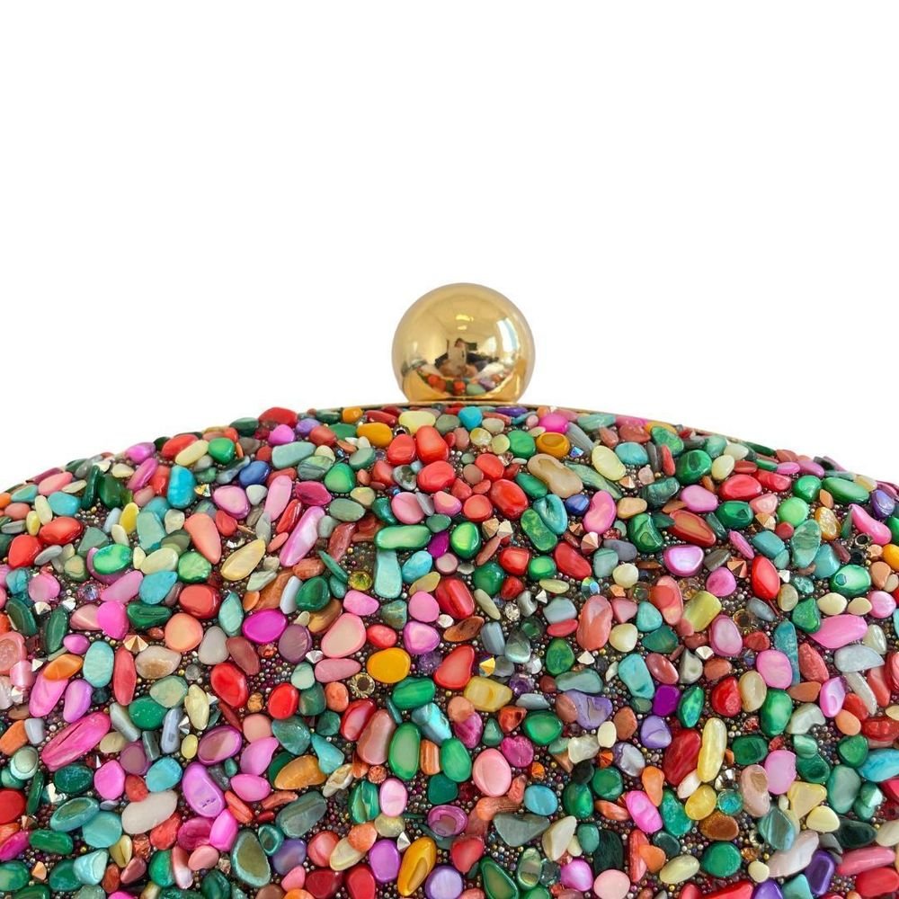 Bolsa Clutch Carteira De Festa Blogueira Ostentação Maria Rosa 5