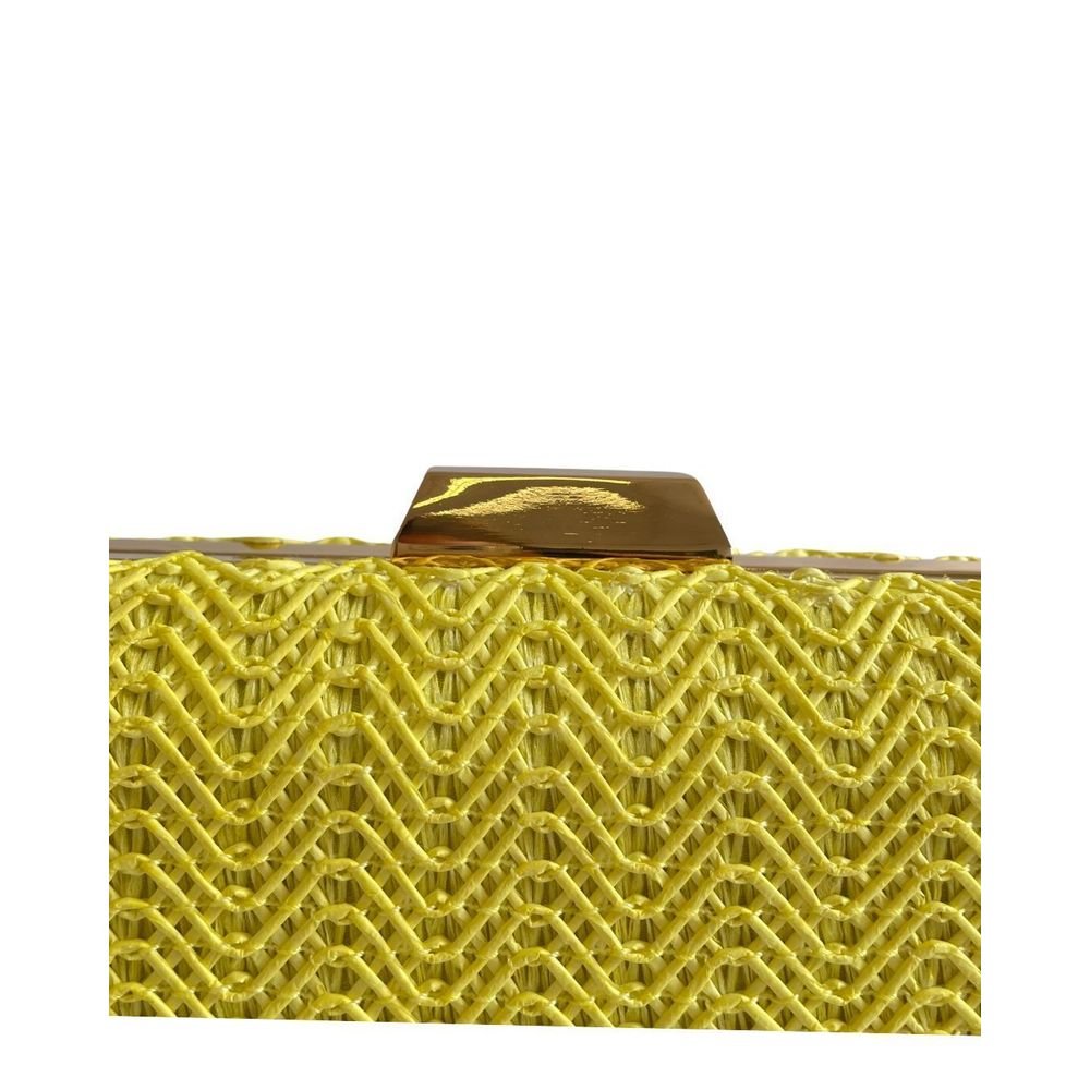 Bolsa Clutch Carteira Blogueira Ostentação Mavie Amarelo 4