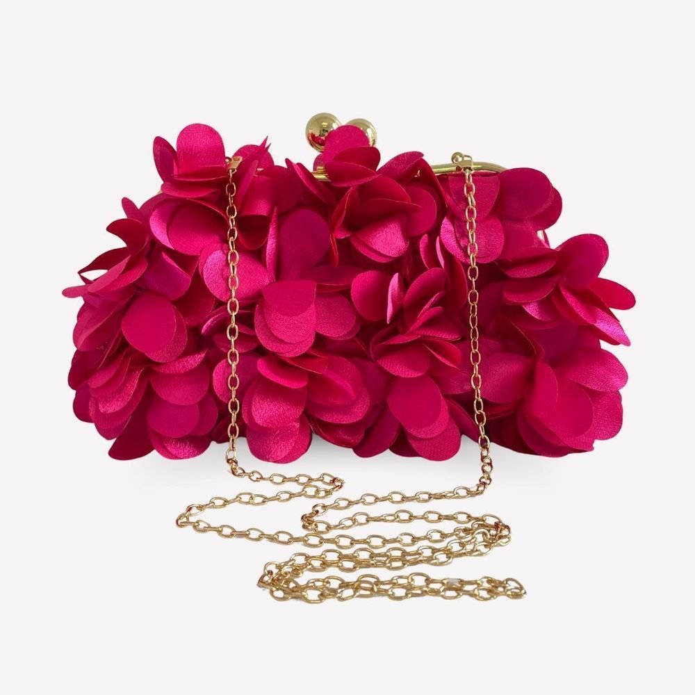 Bolsa Clutch Carteira De Festa Blogueira Luxo Antonella Pink 2