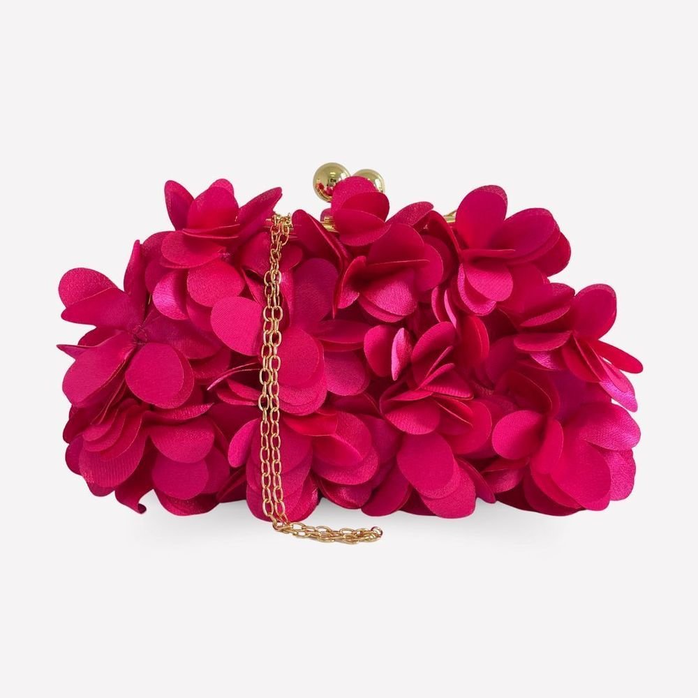 Bolsa Clutch Carteira De Festa Blogueira Luxo Antonella Pink 4