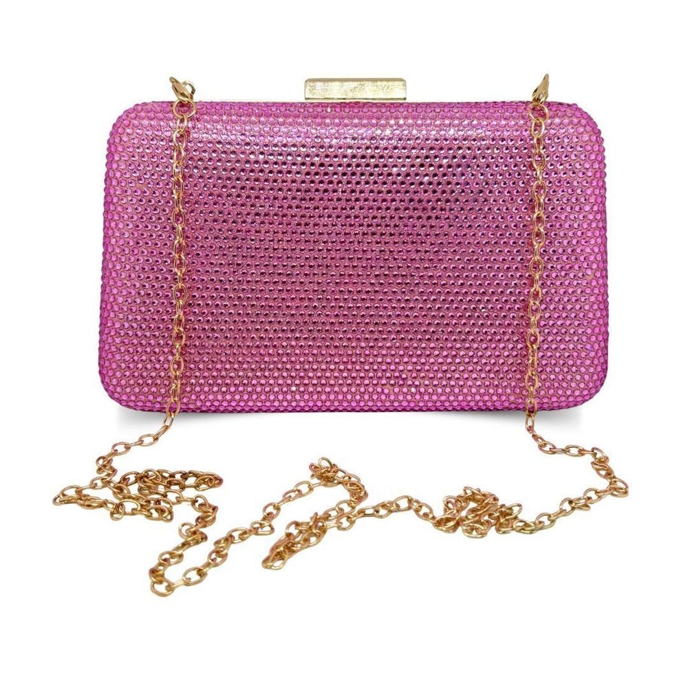 Bolsa Clutch Carteira De Festa Feminina Fashion Sophia Rosa 2