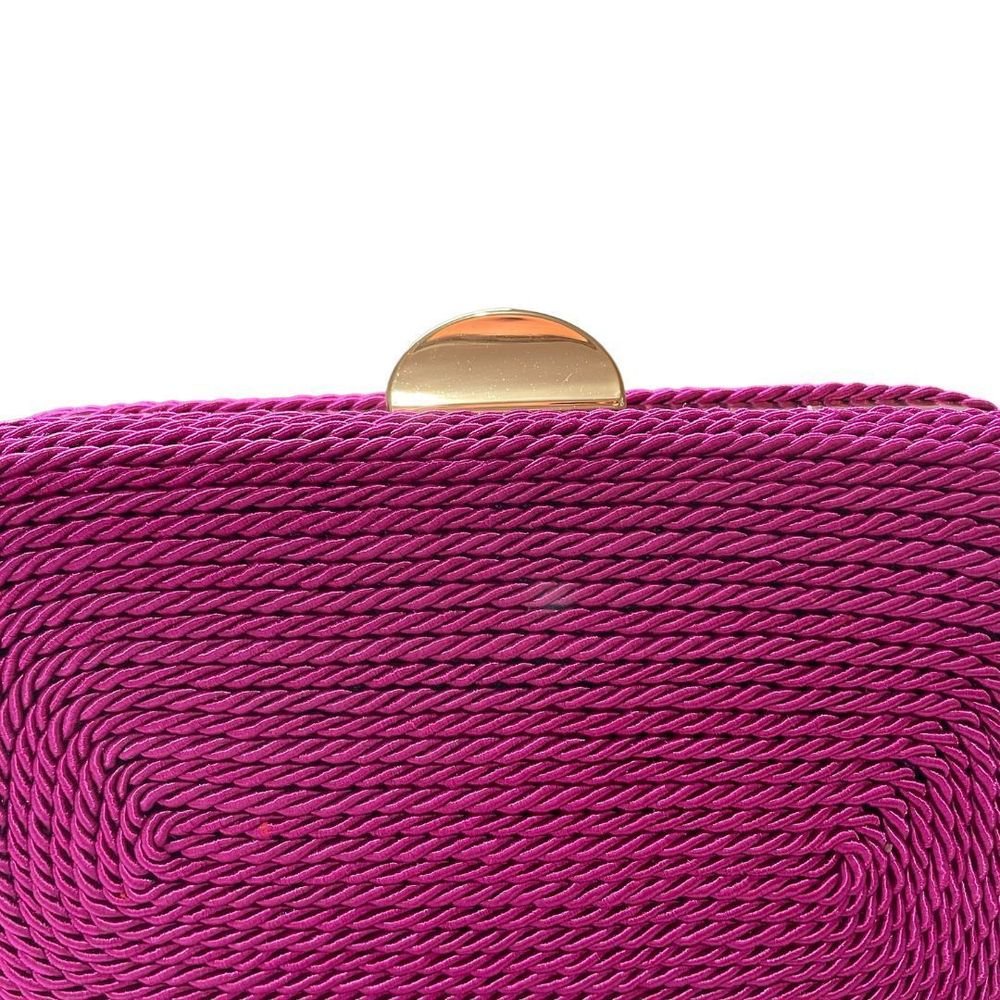 Bolsa Clucth Carteira De Festa Blogueira Ostentação Ingrid Fúcsia 4