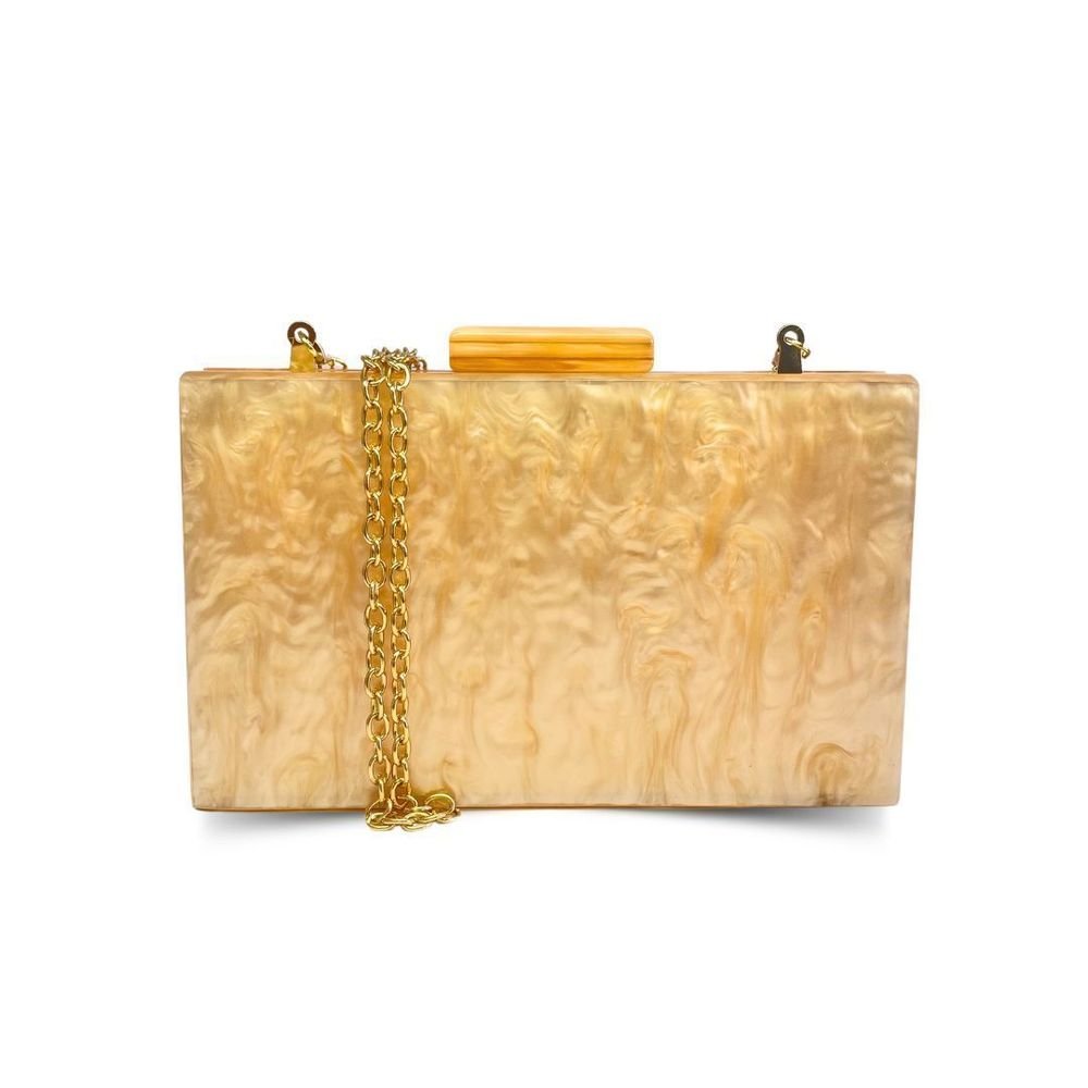 Bolsa Clutch Carteira De Festa Blogueira Ostentação Helô Champanhe 5